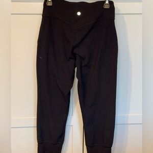 Lululemon Black Jogger Pants |Size 6 |High Rise Athletic Lounge🧘♀️